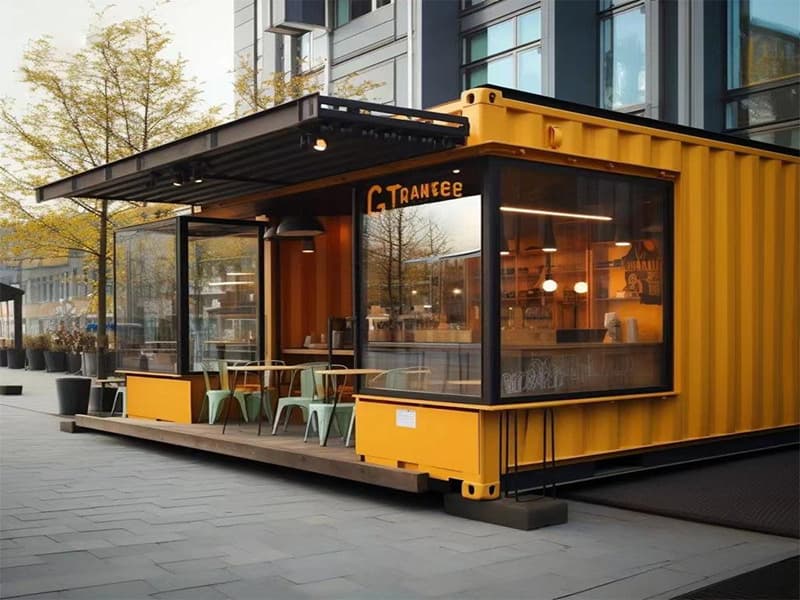 Street food stall container house - chayohouse