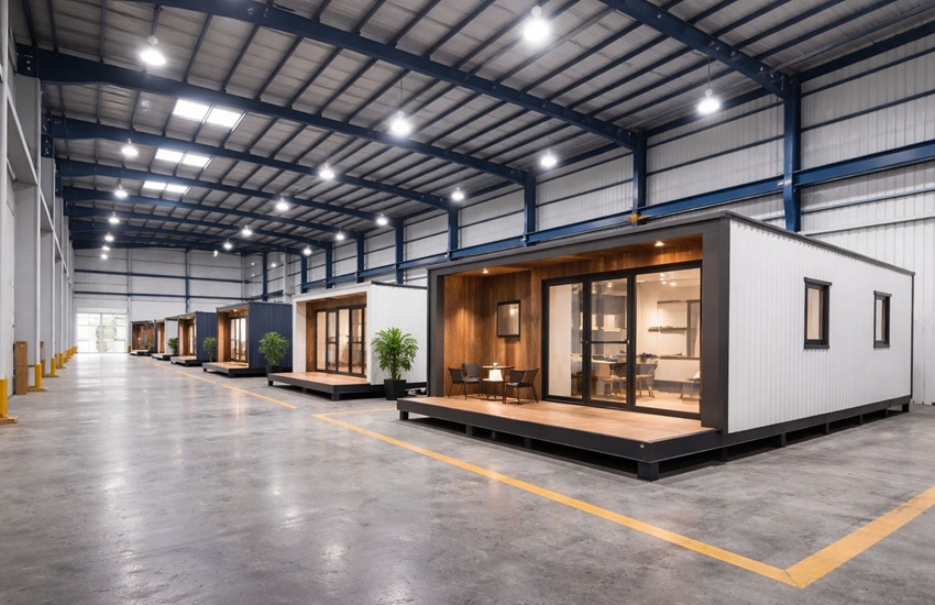 A new factory for storing products