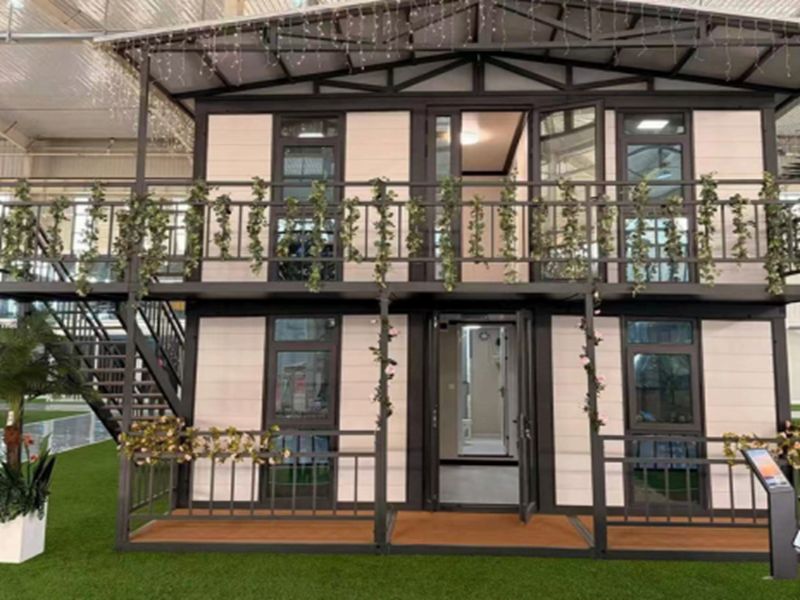 Double-storey modular container villa - chayohouse