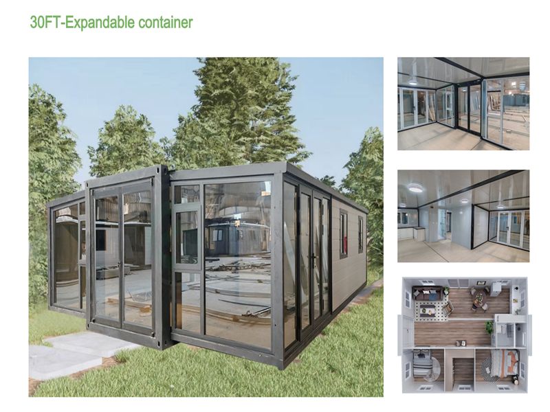 30ft expansion container house - chayohouse